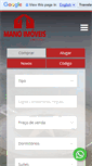 Mobile Screenshot of manoimoveis.com.br
